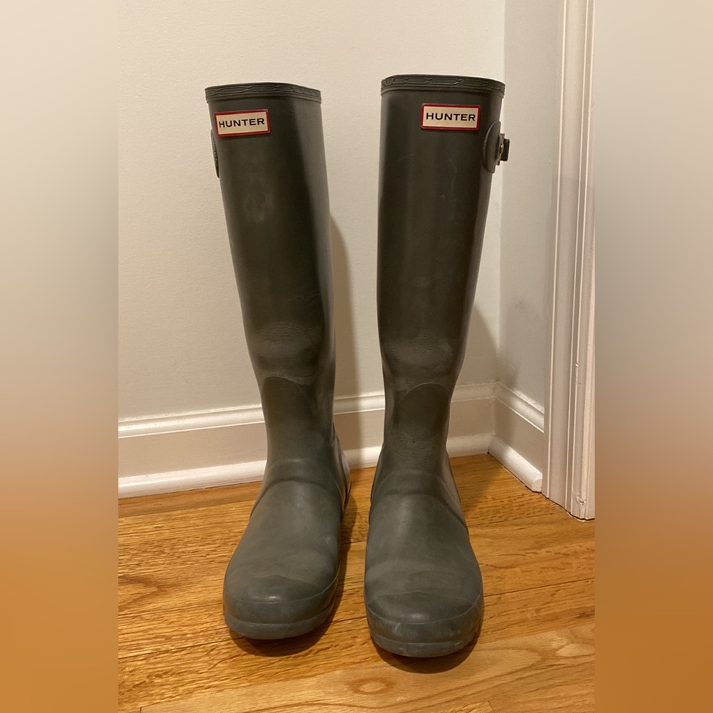 Hunter Gray Women's Winter & Rain Boots